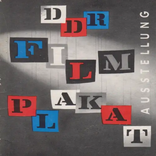 Leporello: DDR Filmplakate Ausstellung, 1960, VEB Progress Film-Vertrieb, Berlin