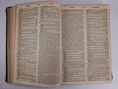 Buch: Ritters Geographisch-Statistisches Lexikon, A. Stark, 1864, Wigand, 2 Bde