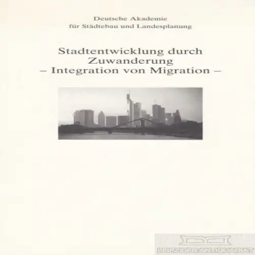Buch: Stadtentwicklung durch Zuwanderung, Wekel, Julian. 2003, gebraucht, gut