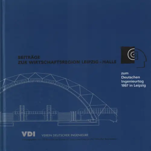 Buch: Beiträge zur Wirtschaftsregion Leipzig-Halle, 1997, gebraucht, gut
