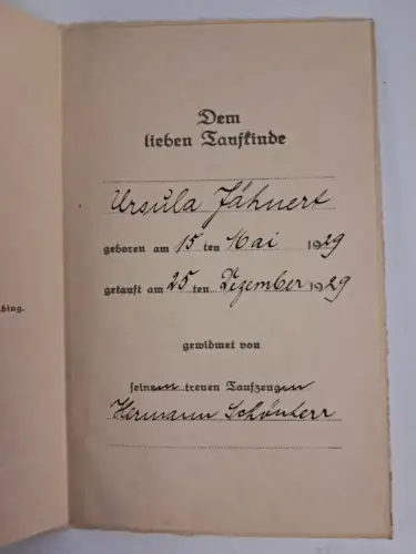 9 Teile: Briefe, Taufbriefe, Vermählung, Jähnert, Scherenschnitt Georg Plischke
