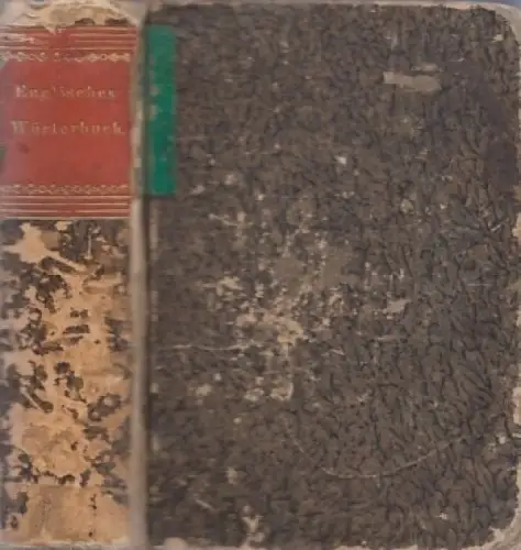 Buch: Schul- und Reise-Taschen-Wörterbuch (englisch / deutsch), 1850, Tauchnitz