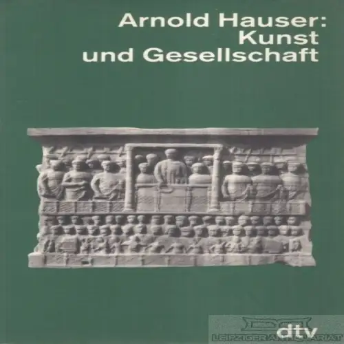 Buch: Kunst und Gesellschaft, Hauser, Arnold. Dtv, 1988, gebraucht, gut