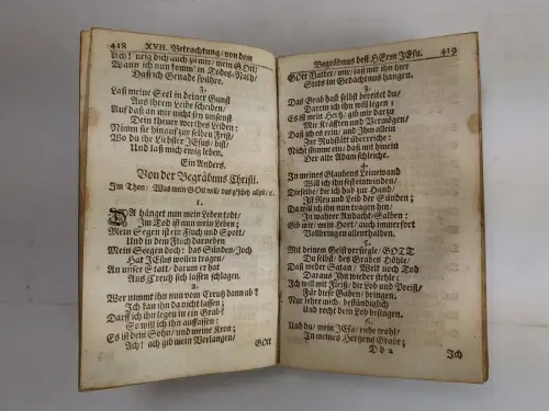 Buch: Das mit Jesu gekreuzigte Hertz, Erster bis Dritter Theil, Magd. Sibylla