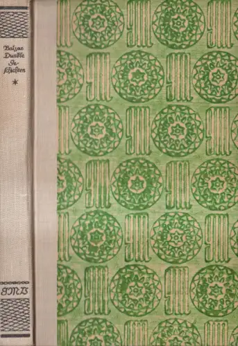 Buch: Dunkle Geschichten, Balzac, Honore de. 1924, Verlag Georg Müller