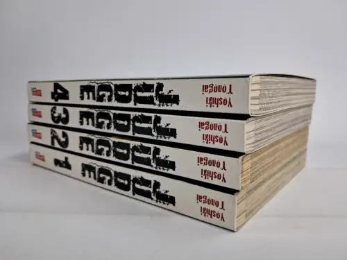 4 Mangas: Judge 1-4, Yoshiki Tonogai, Carlsen Manga, Mystery, gebraucht, gut