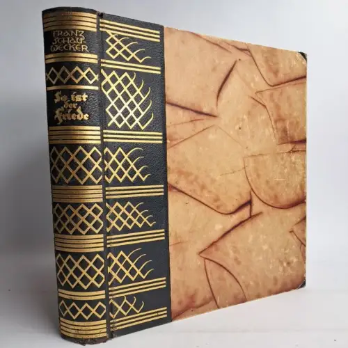 Buch: So ist der Friede - Die Revolution der Zeit, Schauwecker, 1928, Frundsberg