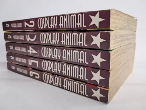 5 Mangas: Cosplay Animal 2-6, Watari Sakou, Egmont, Romance, gebraucht, gut