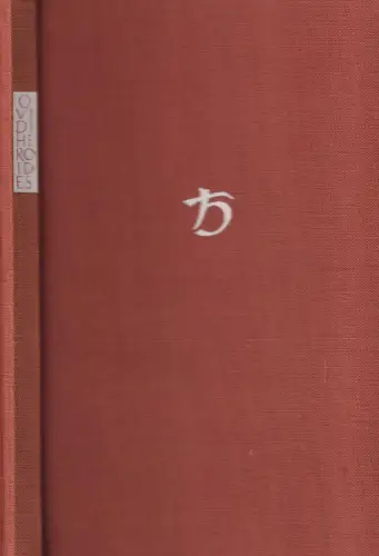 Buch: Briefe der Leidenschaft - Heroides, Ovid, 1952, Ernst Heimeran