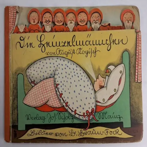 Pappbilderbuch: Die Heinzelmännchen, August Kopisch, Sütterlin, Jos. Scholz Vlg.