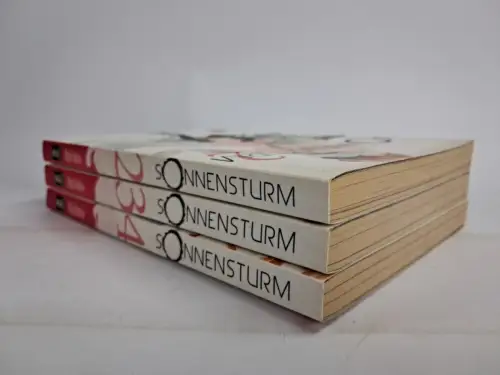 3 Mangas: Sonnensturm 2-4, Yuiji Aniya, Egmont Manga, gebraucht, sehr gut