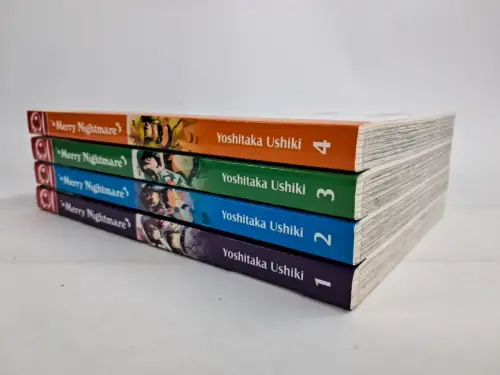 Manga: Merry Nightmare 1-4, Yoshitaka Ushiki, Tokyopop, 4 Bände, wie neu!