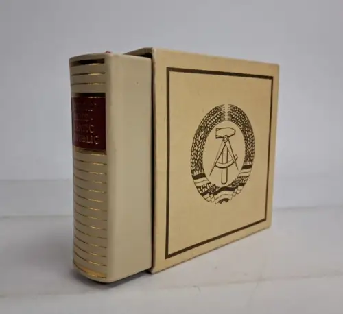 Minibuch: German Democratic Republik, 1984, Zeit im Bild Verlag, englisch, DDR