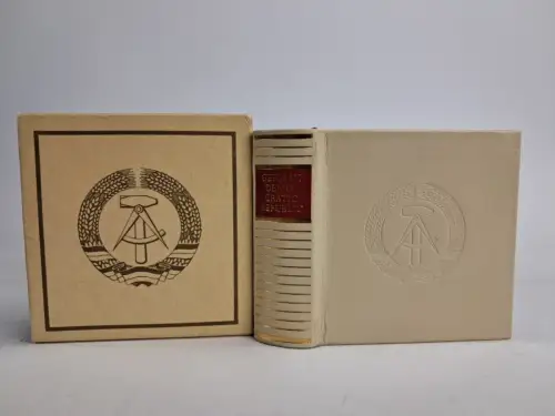 Minibuch: German Democratic Republik, 1984, Zeit im Bild Verlag, englisch, DDR