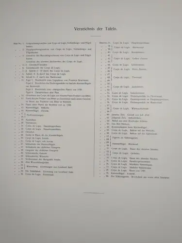 Mappe: Das Bruchsaler Schloss, Fritz Hirsch, 1910,  Carl Winter, komplett