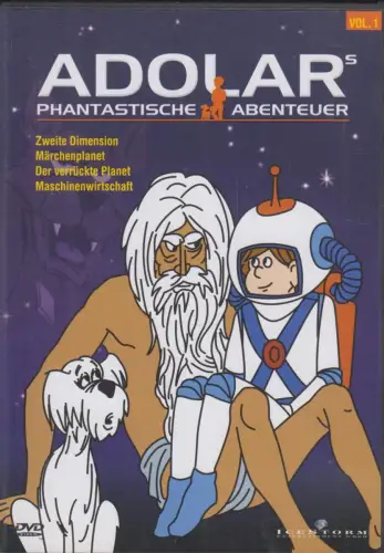DVD: Adolars phantastische Abenteuer Vol. 1, 2004, Icestorm Entertainment
