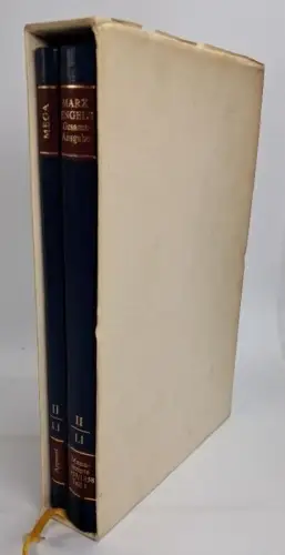 Buch: Marx / Engels Gesamtausgabe (MEGA) II/1.1, 2 Bände, 1976, Dietz Verlag
