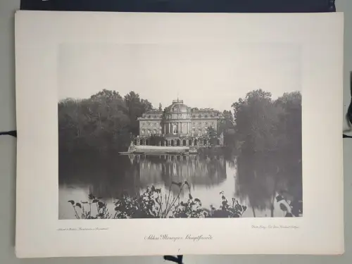 Mappe: Barockbauten in Deutschland, 86 Bilder, Schmohl / Staebelin, C. Ebner
