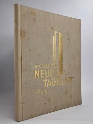 Buch: Stuttgarter Neues Tagblatt 1928, Carl Esser, Tagblatt-Buchdruckerei