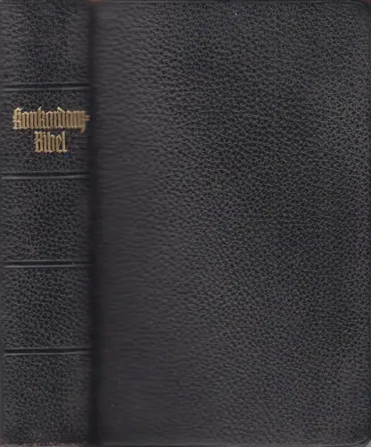 Biblia: Konkordanz-Bibel, Privilegierte Württembergische Bibelanstalt, 1935