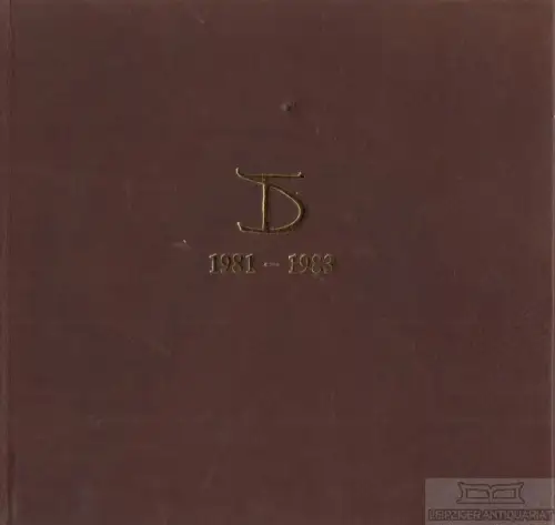 Buch: Deutsches Theater Kammerspiele, Gißke, E. / Schröter, E. 1983