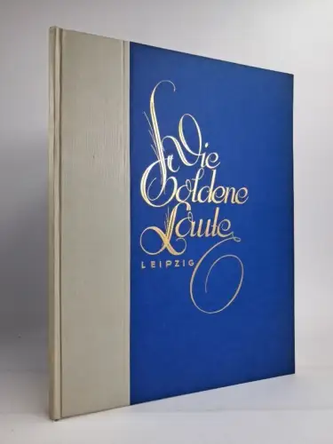 Buch: Die Groß-Garage Goldene Laute in Leipzig, Walter Lange, 1928, Erha Verlag