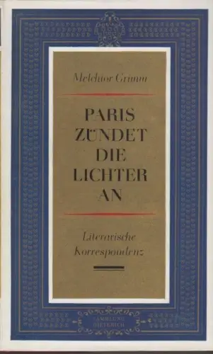 Sammlung Dieterich 364, Paris zündet die Lichter an, Grimm, Melchior. 1977