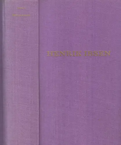 Buch: Schauspiele, Ibsen, Henrik, 1968, Hoffmann und Campe, gebraucht, gut