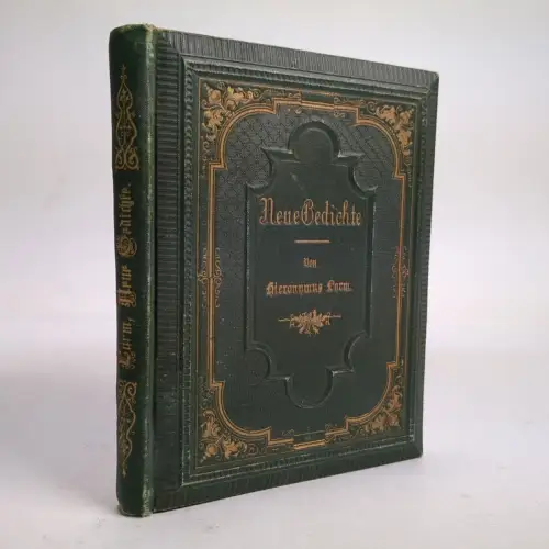 Buch: Neue Gedichte, Lorm, Hieronymus,  1877, E. Pierson's Buchhandlung, gut