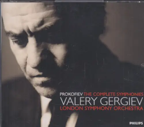 CD-Box: Valery, Prokofiev - The Complete Symphonies, 2006, Philips, 4 CDs