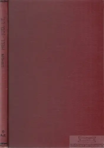 Buch: Die hellenistisch-jüdische Litteratur, Stählin, Otto. 1921, gebraucht, gut