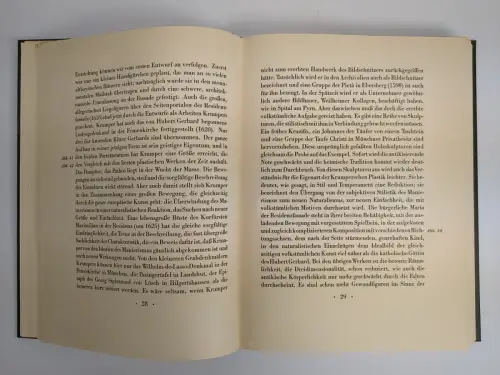 Buch: Die deutsche Plastik des siebzehnten Jahrhunderts. A. Feulner, 1926, Wolff