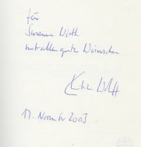 Buch: Die Thomaskanzel, Wolff, Christian. 2003, Evangelische Verlagsanstalt