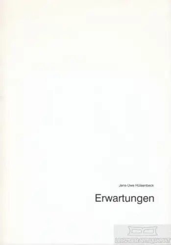 Buch: Erwartungen, Hülsenbeck, Jens-Uwe, gebraucht, gut