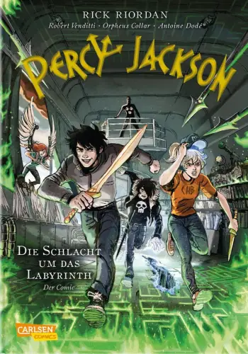 Comic: Percy Jackson, Riordan, Rick, 2019 Carlsen, Die Schlacht um das Labyrinth