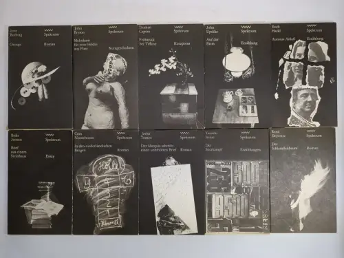 20 verschiedene Bücher Reihe Spektrum Verlag Volk und Welt, Konvolut, Sam 333113