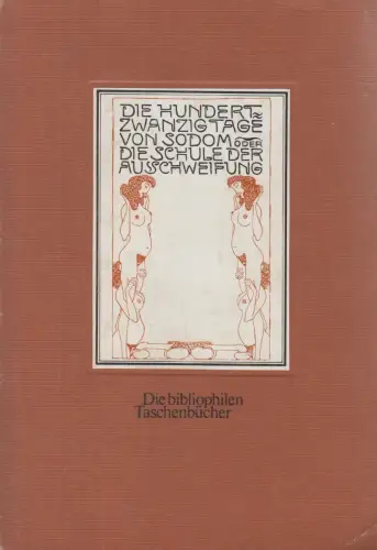 Buch: Die hundertzwanzig Tage von Sodom, de Sade, Marquis, 1981, Harenberg