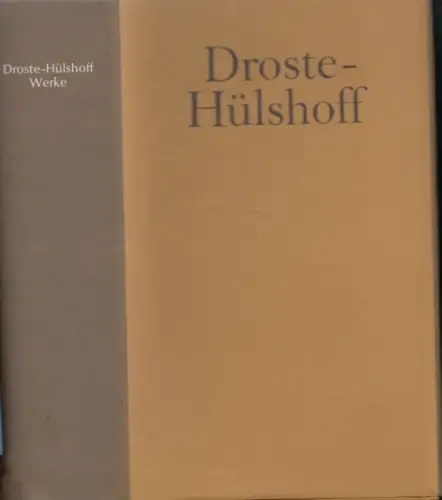 Buch: Werke in einem Band, Droste-Hülshoff, Annette von. Ca. 1970