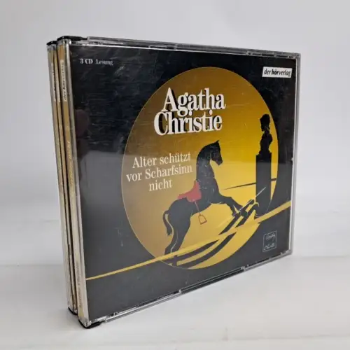 10 CDs Krimi Hörbücher Agatha Christie, Der Hörverlag, Mord im Orientexpress ...