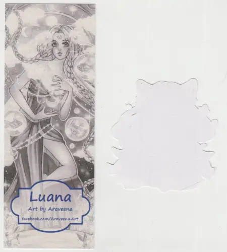 Lesezeichen & Sticker Manga Anime Girl - Araveena, Jennifer N., Manga Art