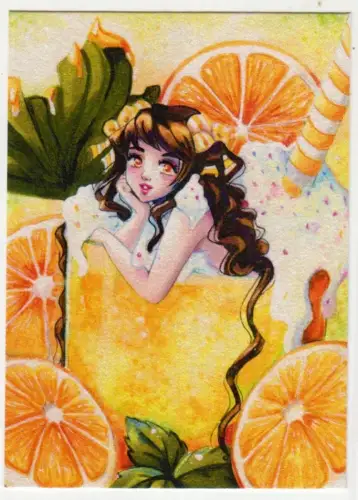 Sammelkarte: Orange Secret, Sweet Secret Collector's Set, Araveena, Jennifer N.