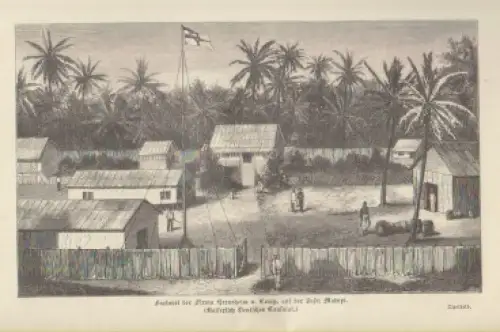 Buch: Im Bismarck-Archipel, Parkinson, Richard. 1887, Verlag F.A. Brockhaus