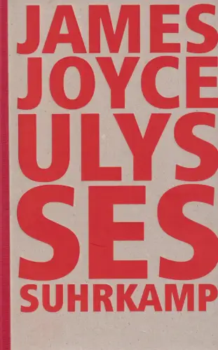 Buch: Ulysses, Roman, Joyce, James, 2010, Suhrkamp, gebraucht, sehr gut