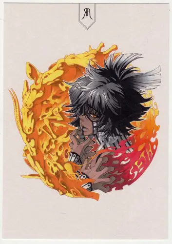 Kunstdruck: Artprint ANCIENT GOD Seth, Reyhan Yildirim, Manga, Anime, Artwork