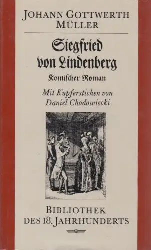 Buch: Siegfried von Lindenberg, Müller, Johann Gottwerth. 1984, Komischer Roman