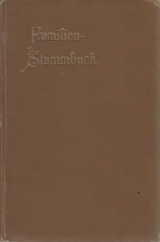 Buch: Familienstammbuch Familie Flohr, Curt Walter und Elisabeth Getrud, Leisnig