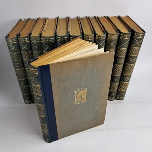 Buch: Johann Wolfgang von Goethe - Ausgewählte Werke 1-12, Schlüter & Ulbrich