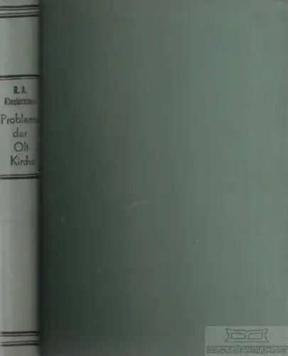 Buch: Probleme der Ostkirche, Klostermann, R. A. 1955, Elanders Boktryckeri
