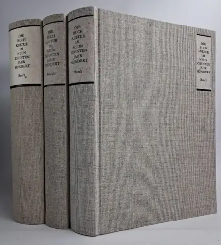 Buch: Die Buchkultur im 19. Jahrhundert. Band I-II/2, Maximilian-Gesellschaft