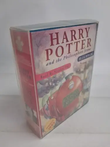 4 MC-Boxen Harry Potter gelesen von Stephen Fry (englisch), J. K. Rowling